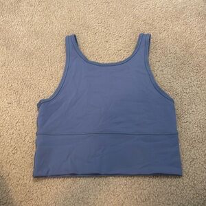 lululemon athletica Blue Crop Top